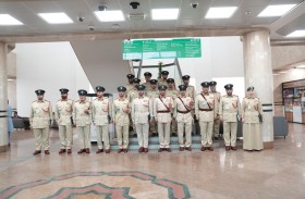 اللواء علي غانم يطلع على إنجازات مركز شرطة القصيص