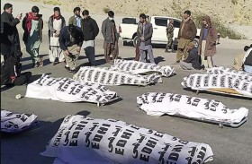 مقتل 11 عاملا في هجوم مسلح جنوب باكستان