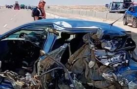 حادث مأساوي يتسبب بوفاة أسرة كاملة