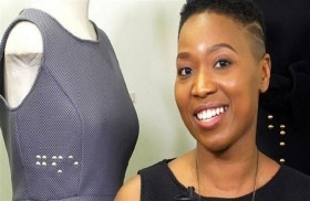 مصممة تدمج لغة برايل في أزيائها للمكفوفين