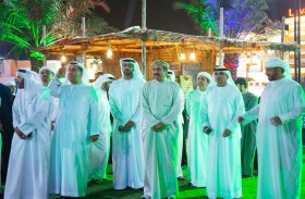 وفد من المجلس الاتحادي يزور مهرجان الشيخ زايد ويتفقد القرية التراثية وأجنحة وأقسام المهرجان