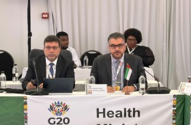 الإمارات تشارك في اجتماعي وزراء الصحة ووزراء المالية والصحة المشترك ضمن مجموعة العشرين في جنوب أفريقيا