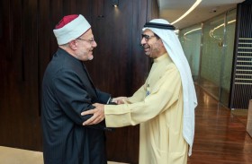 رئيس المجلس العالمي للمجتمعات المسلمة يستقبل مفتي جمهورية مصر العربية