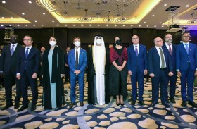 مريم المهيري وثاني الزيودي يحضران احتفال السفارة الفرنسية باليوم الوطني 