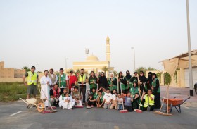 مركز شرطة البرشاء يُطلق مبادرة ساعة  في حب دبي