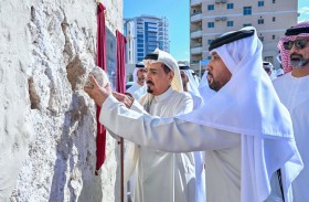 حميد النعيمي يفتتح المسار التراثي في عجمان