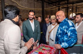 سالم القاسمي يفتتح الجناح الوطني لدولة الإمارات في المعرض الدولي للفنون في بينالي البندقية