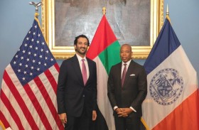 وزير الاقتصاد وعمدة نيويورك يبحثان  التعاون في القطاعات الاقتصادية الجديدة والمستدامة