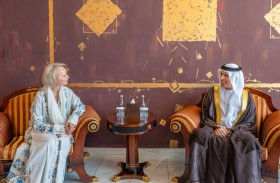 سعود بن صقر يستقبل سفيرة الولايات المتحدة الأمريكية