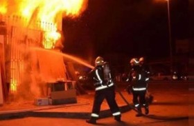 حريق ضخم يلتهم كنيسة 