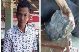 سقط نيزك على منزله فتحول إلى مليونير