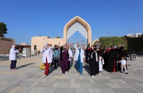 رياضة المرأة والاتحاد النسائي العام ينظمان مسيرة للمشي ضمن احتفالات عيد الاتحاد 