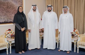 محمد الشرقي يستقبل أمين عام اتحاد الإمارات للمصارعة ويطّلع على خطط الاتحاد وإنجازاته