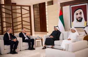 خالد بن محمد بن زايد يلتقي رئيس مجلس الإدارة والرئيس التنفيذي لشركة «ستيت ستريت» لإدارة الأصول المالية