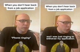 ينتقم من شركة لم ترد على طلب لتوظيفه