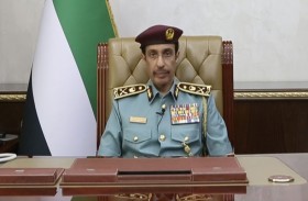 قائد شرطة عجمان يشهد حفل تخريج دورة الإعداد  الأساسي الحادية عشرة للمستجدين والثالثة للعنصر النسائي 