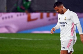   هازار للعودة من «جحيم» الإصابات مع ريال 