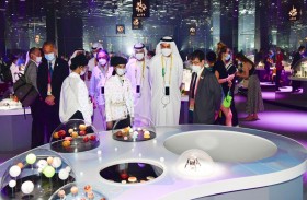 صقر غباش يزور جناحي اليابان وألمانيا في إكسبو 2020 دبي 