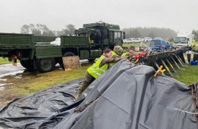 إخلاء مئات المنازل بسبب فيضانات في نيوزيلندا 