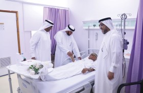 مجلس ضاحية حياوه في خورفكان ينظم مبادرة لزيارة المرضى والاطمئنان على صحتهم 
