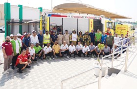 نادي دبا الحصن ينفذ تمرين إخلاء بالتعاون مع الدفاع المدني لتعزيز جاهزية وسلامة الرياضيين والكوادر  