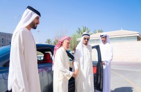 حميد النعيمي يزور قاعة أمين الشرفاء بمنطقة مشيرف في عجمان