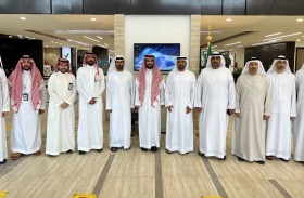 وفد من محاكم دبي في زيارة للمملكة العربية السعودية للاطلاع على النظام القضائي وعلى أهم الوسائل التي تسرع العملية القضائية