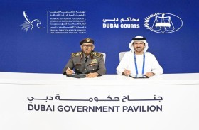 إقامة ومحاكم دبي توقعان اتفاقية تعاون رقمية خلال جيتكس 
