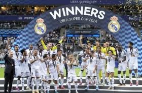 ريال مدريد  بطلاً للكأس السوبر الأوروبية