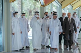 سلطان القاسمي يلتقي رئيس ومسؤولي جامعة الشارقة ويتفقد عددا من مشروعاتها