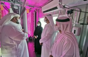 سارة الأميري تطلع على توظيف التكنولوجيا  والأساليب الآلية في الزراعة بأبوظبي