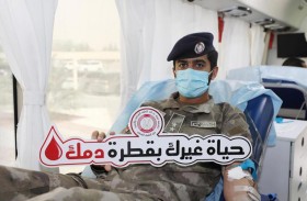 أكاديمية سيف بن زايد تنفذ مبادرة حياة غيرك بقطرة دمك