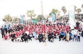 شرطة دبي تحتفل باليوم العالمي للسياحة في كايت بيتش