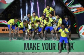 مدرب منتخب البرازيل بطل «مونديال الشاطئية» : نعمل منذ عامين لتحقيق حلم التتويج بكأس العالم