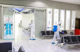 هيئة النقل في عجمان تعقم مقرها و مركز سبيد