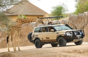 حديقة الحيوانات بالعين تقدم جولات تعليمية وترفيهية لطلاب المدارس في السفاري