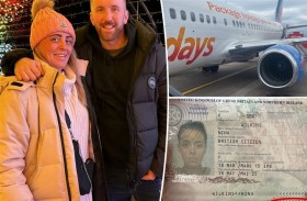 بقعة شاي على جواز السفر تفسد رحلة رومانسية