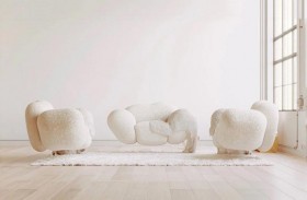 أريكة معلقة تجعلك تشعر وكأنك فوق السحاب