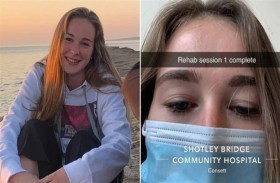 فتاة تعاني من كورونا...منذ عامين