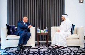 رئيس الدولة يتلقى رسالة خطية من الرئيس المصري تتعلق بالعلاقات الثنائية بين البلدين