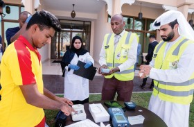 حملة تفتيشية على أحواض السباحة في منطقة الظفرة