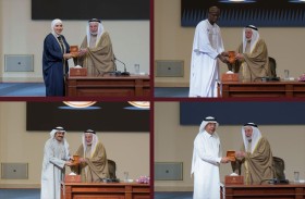 حاكم الشارقة يكرّم الشعراء الفائزين بجائزة القوافي 2024