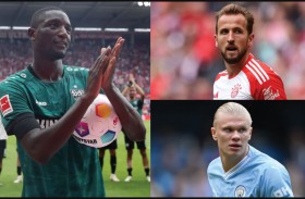 جيراسي وهالاند ومبابي في المقدمة.. سباق «الحذاء الذهبي» يبدأ مبكرا