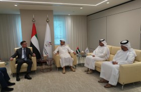 الظالعي  وسفير كازاخستان  يبحثان سبل التعاون لتطوير الرجبي  