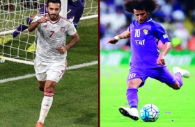 آسيا تحتفي بعمر عبدالرحمن وعلي مبخوت في استفتاءات التمريرة الحاسمة وأجمل هدف