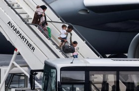 وصول طائرة  إجلاء  من كابول إلى بلجيكا 