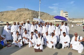 حجاج البعثة الرسمية لحكومة دبي ينهون أداء مناسك الحج ويعودون اليوم