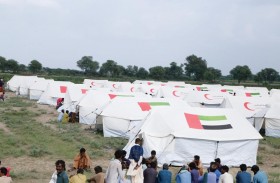 الهلال الأحمر يعزز جهوده للحد من تداعيات السيول والفيضانات في باكستان