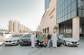 خمسة متسوقين محظوظين يفوزون بخمسة سيارات «بي إم دبليو» جديدة في نخيل مول