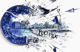 فنان يكسر الأطباق ويبيعها بمقابل كبير